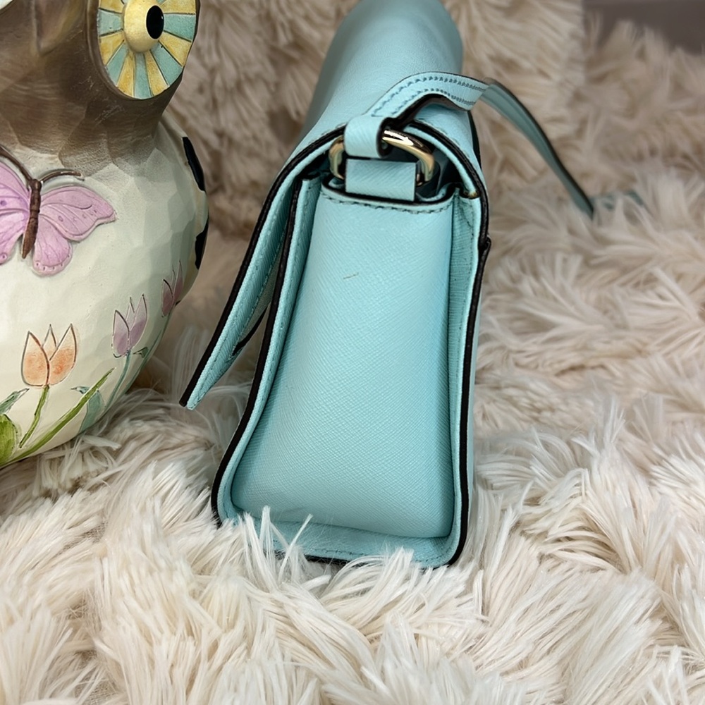 Kate Spade Light (Tiffany) Blue Cedar Street Magnolia Crossbody - Picture 4 of 13